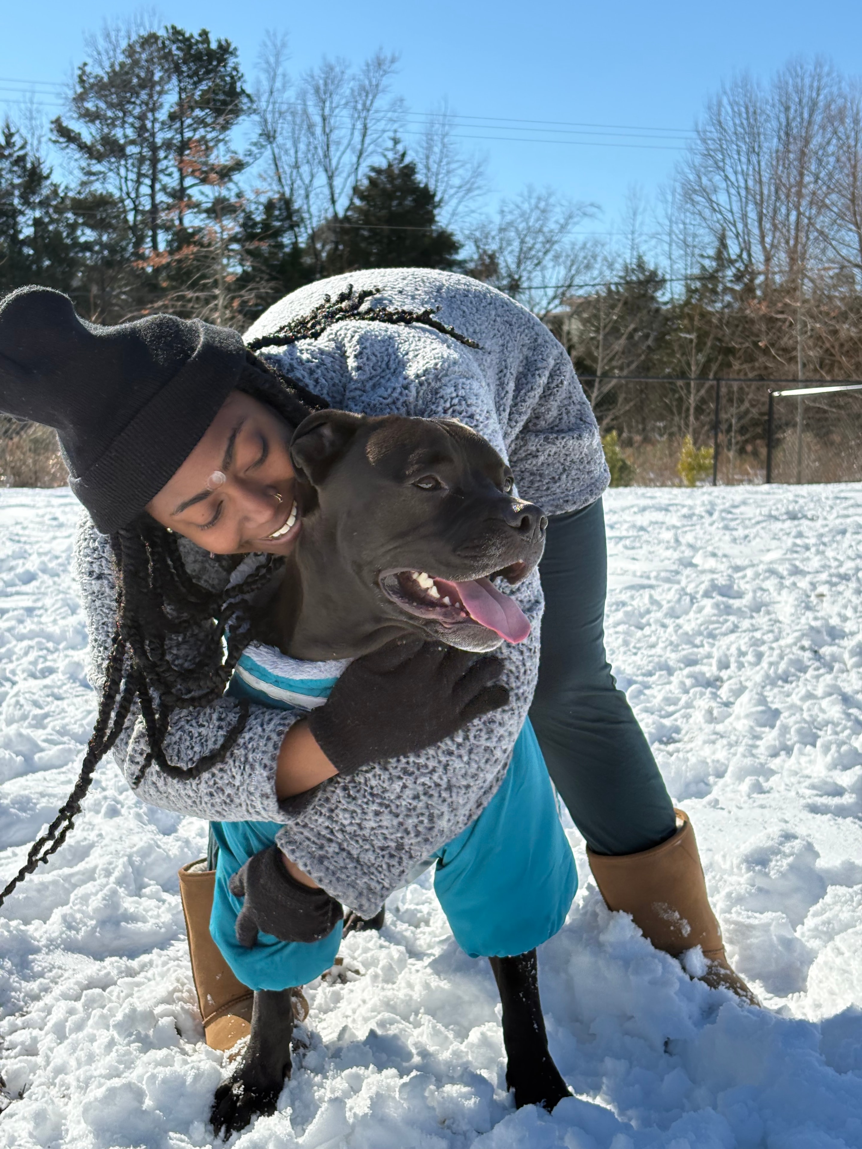 Jadia, professional dog groomer